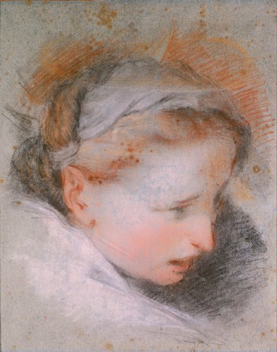 Head of a Woman by Federico Barocci